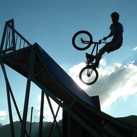 démonstration BMX freestyle