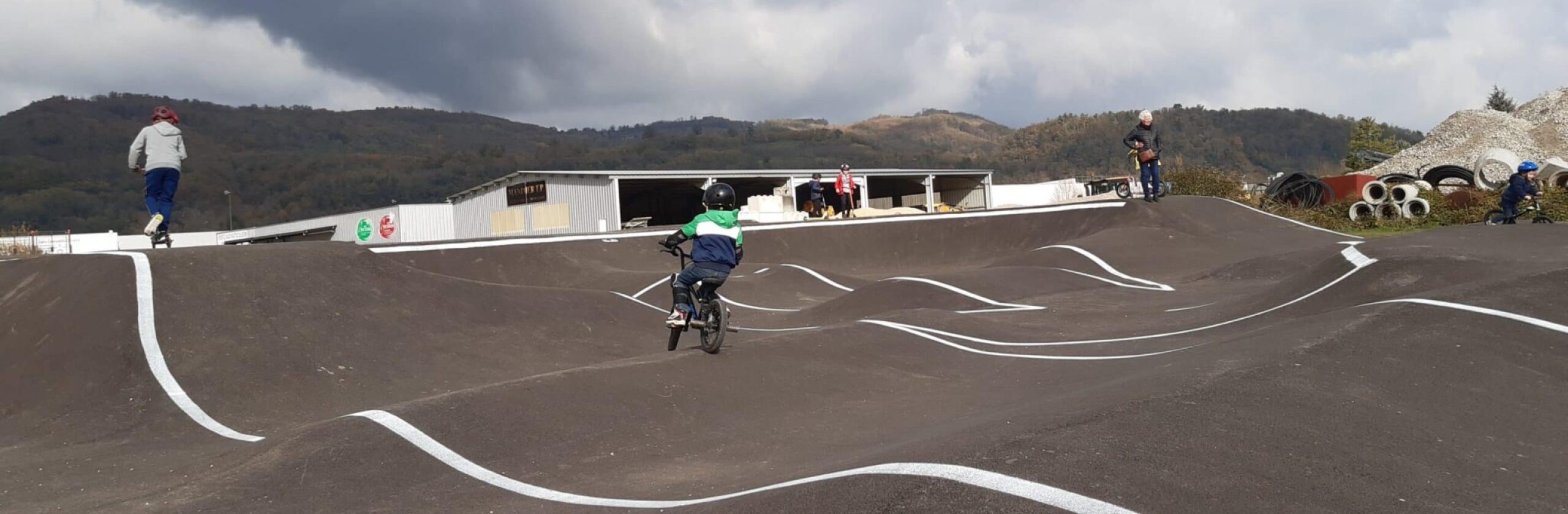 cours bmx pumptrack vinay